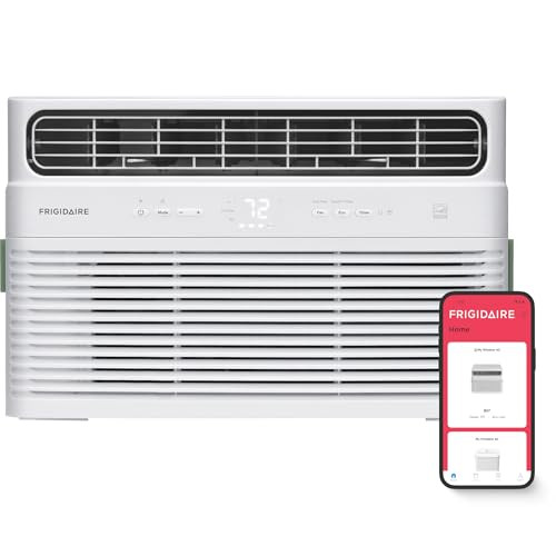 FRIGIDAIRE 10,000 BTU SMART INVERTER WINDOW AIR CONDITIONER FHWW105WE1 - WHITE