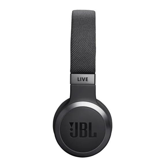 JBL LIVE 675NC WIRELESS TRUE ADAPTIVE NOISE-CANCELLING ON-EAR HEADPHONES - BLACK