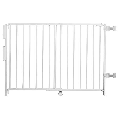 Regalo Top of Stairs Metal Pet Gate with Banister Kit 2" L X 43" W X 30.5" H New