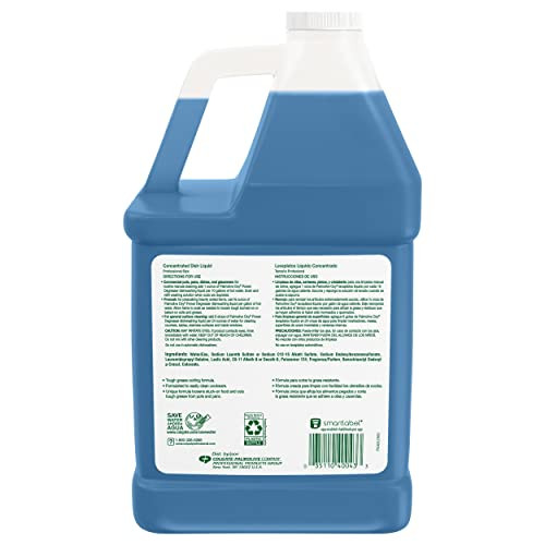 40043 PALMOLIVE OXY POWER DEGREASER FOR POTS AND PANS, 1 GALLON BOTTLE - BLUE New