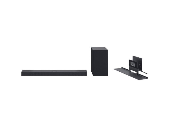 LG SC9S OLED C Series Matching Sound Bar with Dolby Atmos and Synergy Bracket