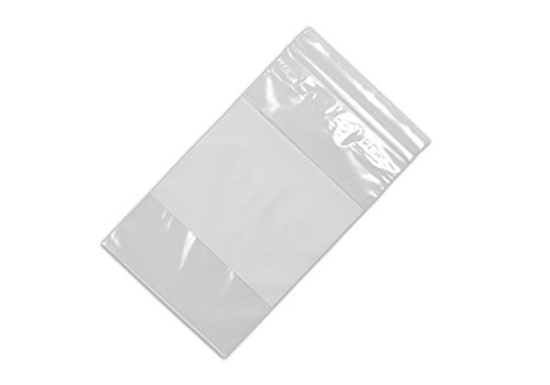 LK Packaging 6" x 8" 2 mil Single Track Zipper Bag, Pack of 1000 New