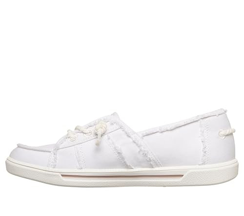 114193 BOBS SKECHERS WOMENS BOBS B CUTE 2.0 SEASIDE STRIDE SIZE 11 WHITE New