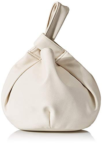 THE DROP WOMENS AVALON SMALL BUCKET BAG - IVORY New