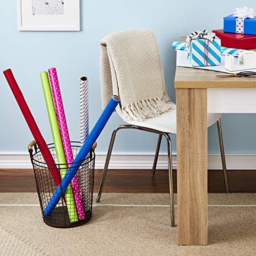 Hallmark All Occasion Wrapping Paper Bundle with Cut Lines (Pack of 6) 5JXW1746 New