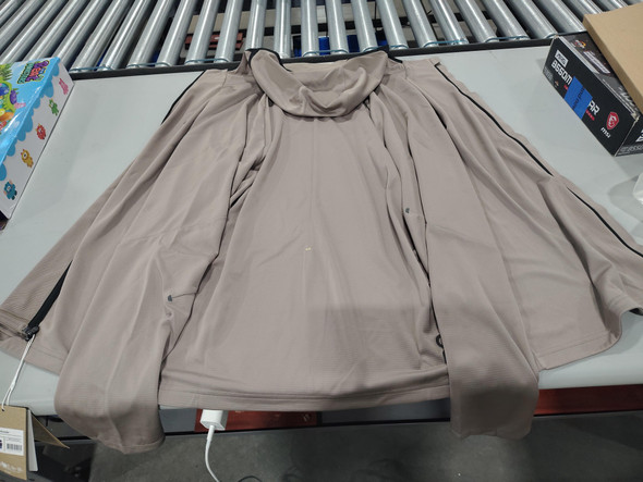 ON MEN'S CLOSE-FIT CLIMATE ZIP HOODIE SIZE: MEN L  - CINDER