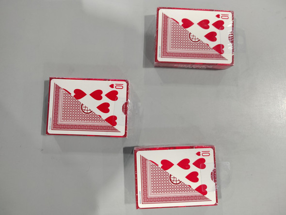 CARTAMUNDI POKER PLAYING CARDS CLASSIC STANDARD - BLUE OR RED BOX - 1 DECK New