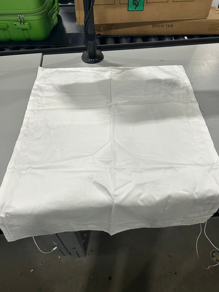 GENERIC WHITE PILLOW CASE 30.5"X24" - WHITE