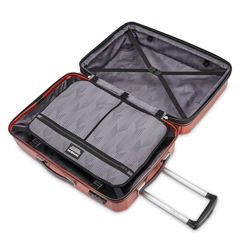 Samsonite Winfield 3 DLX Hardside Expandable Luggage with Spinners - Orange