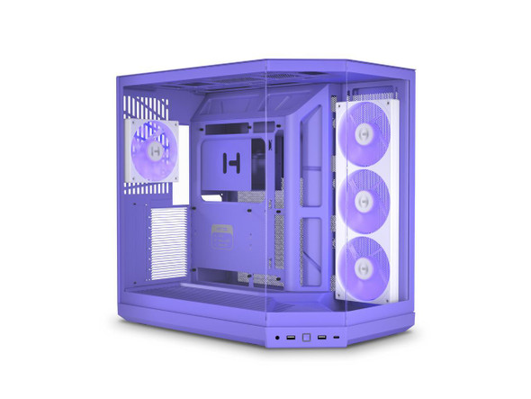 HYTE Y50 RGB Essential Aesthetic Gaming PC Case - 4 aRGB Fans (1x 120mm + 1x
