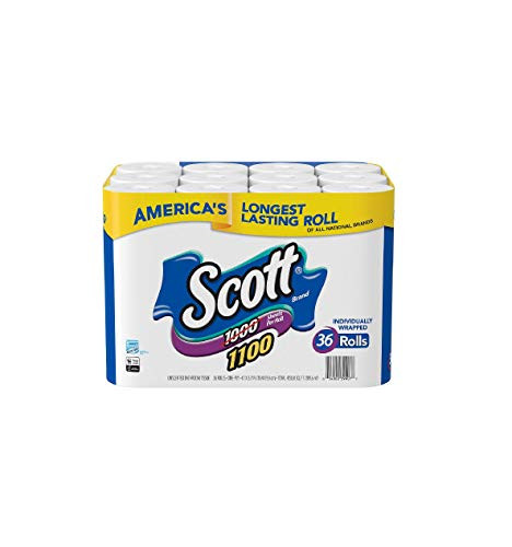 Scott Bath Tissue, 36 Count New