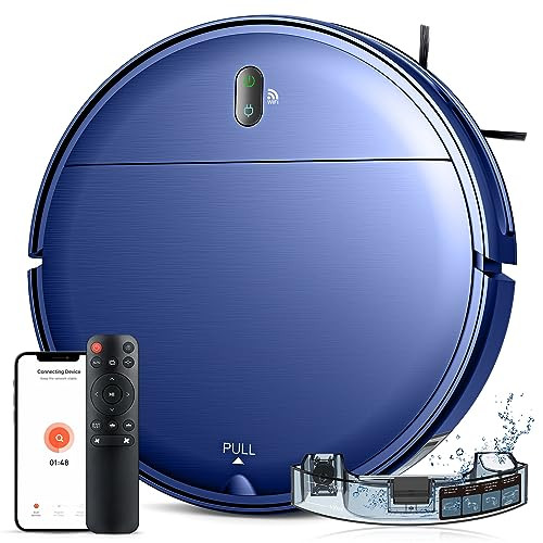 ZCWA Robot Vacuum and Mop Combo Robot Vacuum Cleaner Smart Robotic Vacuums New