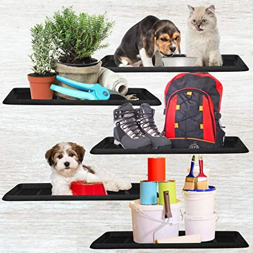 SafetyCare Rubber Shoe Boot Tray - Multi-Purpose - 32 x 16 Inches, 2 Mats New