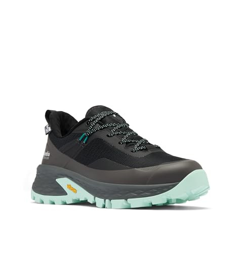 BL8634 COLUMBIA TELLURIX TITANIUM OUTDRY WOMEN, BLACK/SEA ICE, SIZE 8