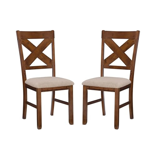 Powell Company Kraven Dining Side Chair (Set of 2) B00AWNIWZK - Brown New