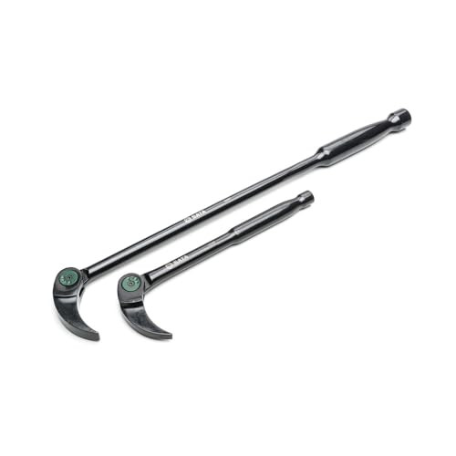 SATA 2-Piece 8", 16" Indexing Pry Bar Set 14 Locking Positions ST92569 - Blue