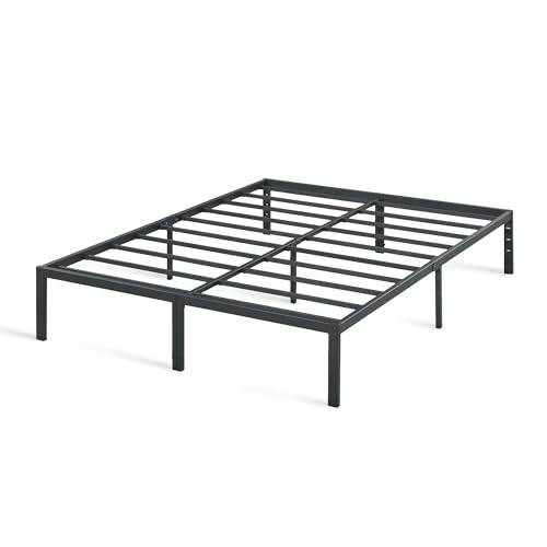PrimaSleep Foldable Metal Platform Bed Frame, 14 Inch Steel Mattress B084QGBTYG New