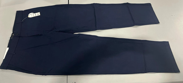 AUTHENTIC STRETCH LASTING FIT & COMFORT PANTS - SIZE: MEN 36X30 - NAVY New