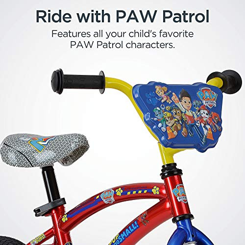 Nickelodeon Paw Patrol Kids Bike, 12" Wheels - Red New