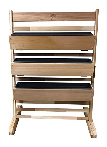 GRO Products VGS-3248C-S Vertical Garden Bed 36"W X 50"H X 21"D Cedar - NEW New
