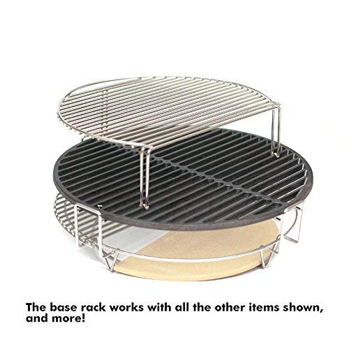 Aura outdoor products PRO-Zone Layered Cooking Rack for Large Big Green Egg New