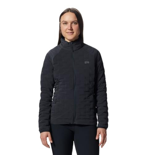 MOUNTAIN HARDWEAR STRETCHDOWN LIGHT JACKET - SIZE: WOMEN S - BLACK New