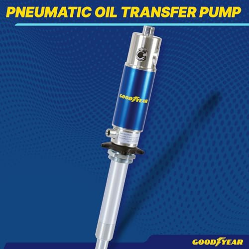 GOOD YEAR GOODYEAR OIL TRANSFER PUMP AIR OPERATED PNEUMATIC 3.7GPM/14LPM - BLUE New