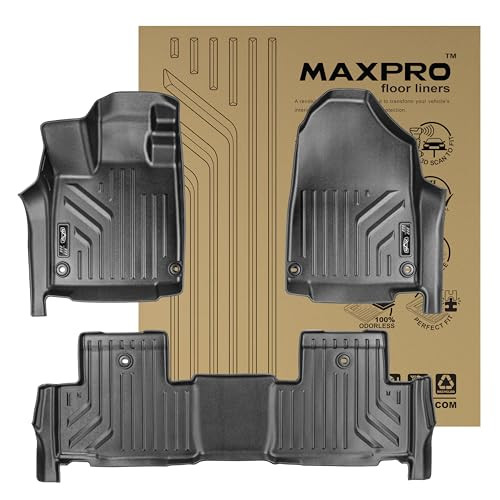 Premium MAXPRO Floor Mats Acura MDX 2022-2026 1st & 2nd Row Complete Set New