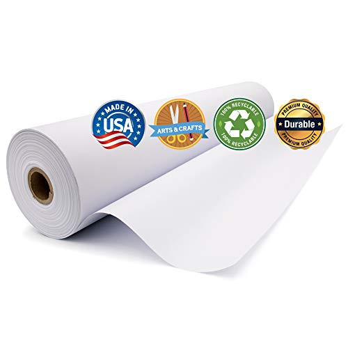 Durable Art Easel Paper Roll 30" Wide x 200' Kids Crafts Drawing Painting White New