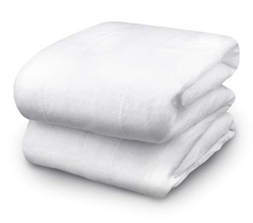 BIDDEFORD BLANKETS Electric Heated Mattress Pad Polyester Analog Controller Twin New