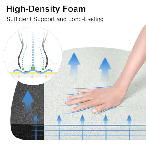 Shinnwa Dining Chair Cushions Set of 4 Non-Slip Kitchen Chair Cushions New