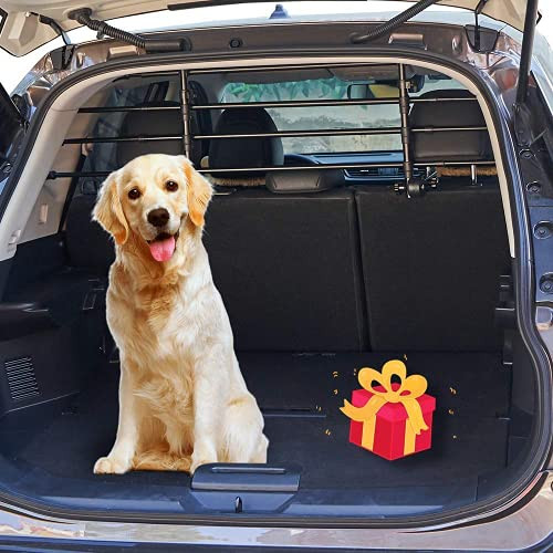 JOYTUTUS DOG CAR BARRIER SUVS ADJUSTABLE SAFETY DOG BARRIER CAR - BLACK