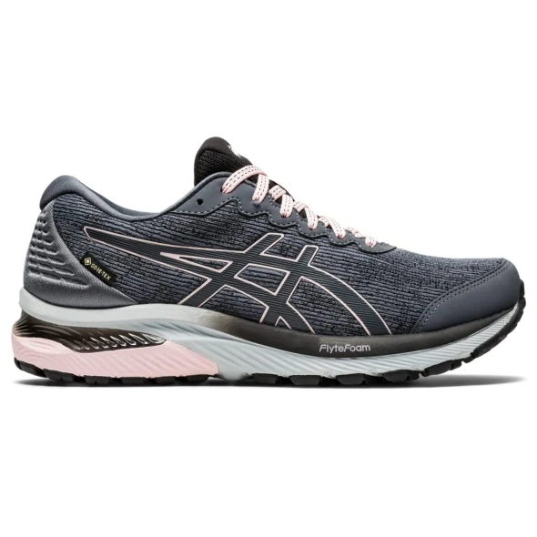 ASICS GEL-CUMULUS 22 G-TX WOMEN'S RUNNING SHOES SIZE 7 CARRIER GRAY/GINGER PEACH