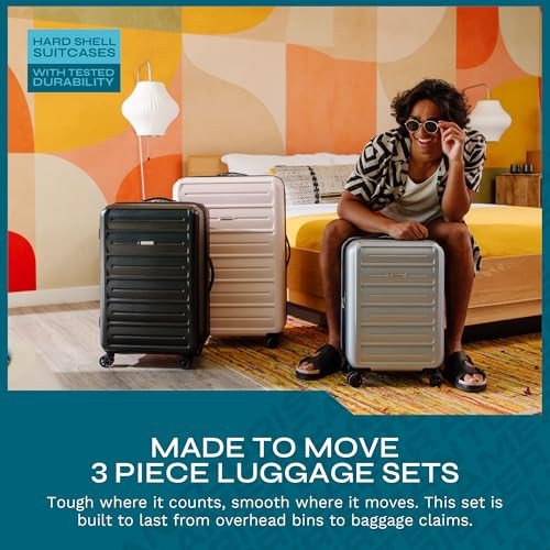 American Tourister Westridge Hardshell Luggage Set - 3 Piece Set New