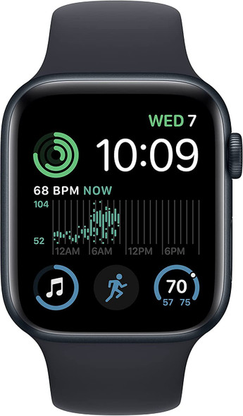 For Parts: APPLE WATCH SE 2 GEN 44mm ALUM CASE GPS CELLULAR MNU03LL/A CRACKED SCREEN