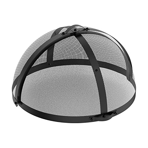 SafBbcue 30" Firepit Spark Screen Lid Firepit Ring Cover Screen Covers Round 30" New