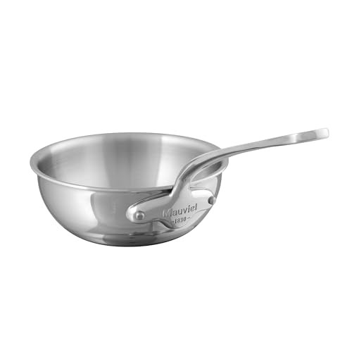 Mauviel M'URBAN 4 Tri-Ply Chef Pan 3.4-Qt B0D3L1P6CG - Stainless Steel New
