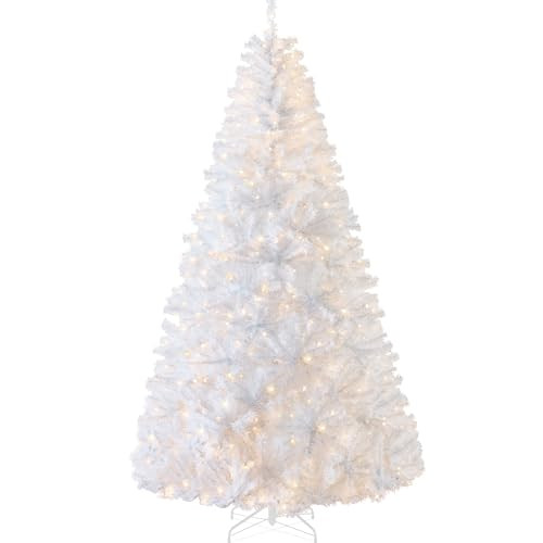 Best Choice Products 6ft Pre-Lit Artificial Pine Tree Premium Holiday Decoration New