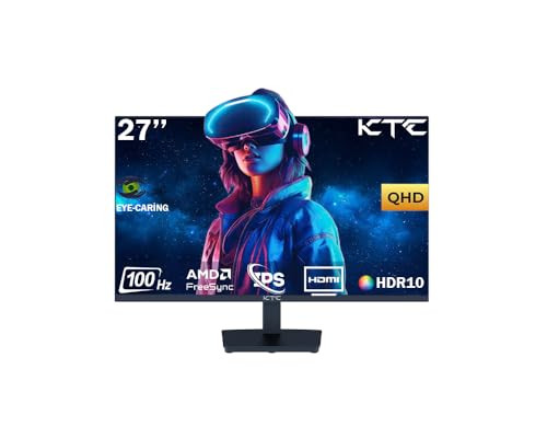 KTC H27T27 27" 100Hz (HDMI + DIsplay Port) 2560×1440 WQHD IPS Flat Monitor