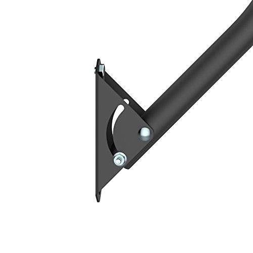 ANTOP AT-723 Adjustable Outdoor TV Antenna Mount Pole 19" - Black New