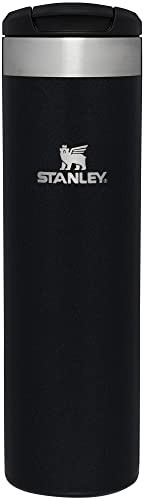 STANLEY AEROLIGHT TRANSIT BOTTLE 20 OZ LOCKING LID LIGHTWEIGHT - BLACK GLIMMER New