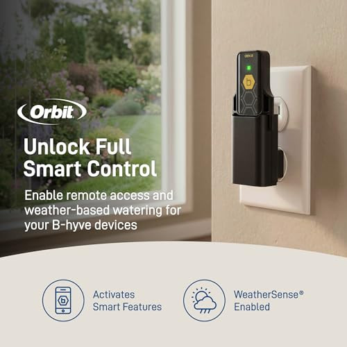 Orbit B-hyve Gen 2 Wi‑Fi Hub for Smart Watering Devices 21027 - BLACK