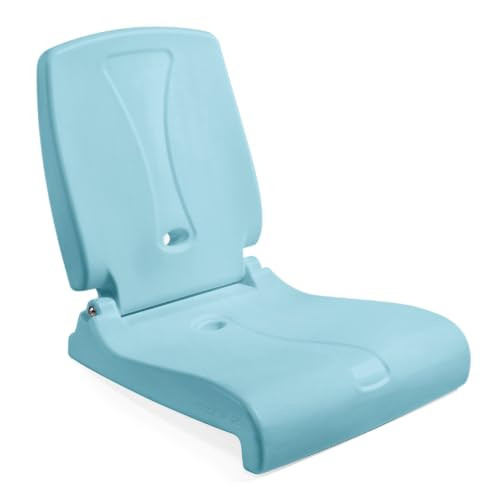 Step2 Folding Adult Flip Seat Portable Outdoor Chair Ground Backrest Capri Blue New
