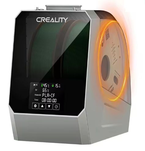 CREALITY SPACE PI FILAMENT DRYER PLUS DRYING TWO ROLLS DEHYDRATOR - DARK GRAY New