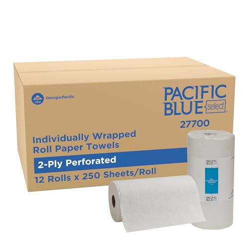 Pacific Blue Select by Georgia-Pacific PRO 2-Ply Perforated Roll Paper Towels New