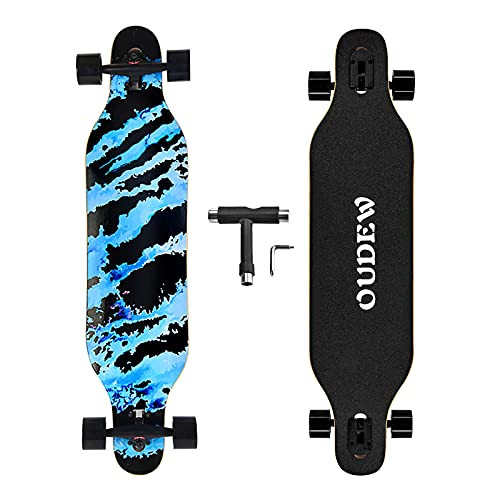 Longboard Skateboard 41 Inch 8 Layer Canadian Maple Drop B08KXWN3PQ Cruiser