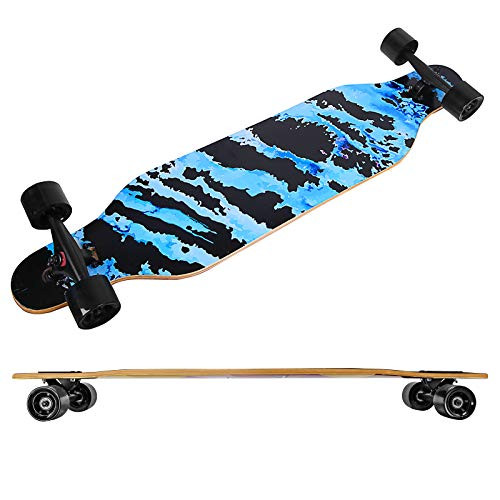 Longboard Skateboard 41 Inch 8 Layer Canadian Maple Drop B08KXWN3PQ Cruiser