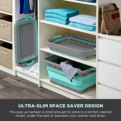 BLACK+DECKER 1 Large 25" Slim Laundry Basket - Space-Saving Basket B083NBMR99 New