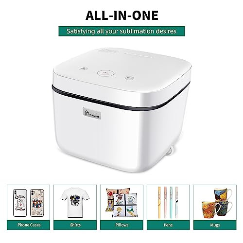 YITAHOME 3D Sublimation Vacuum Heat Press Machine All-in-One Heat Press New