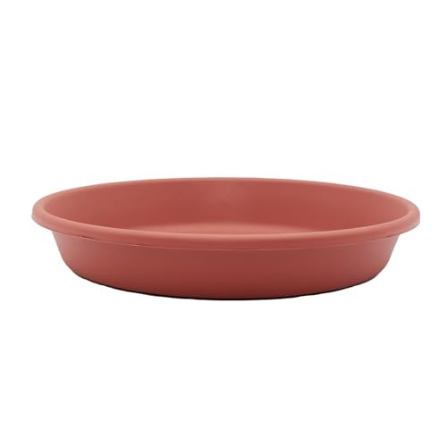 The HC Companies Flower Pot Saucers - Plastic Plant Saucer (16-inch Clay) New